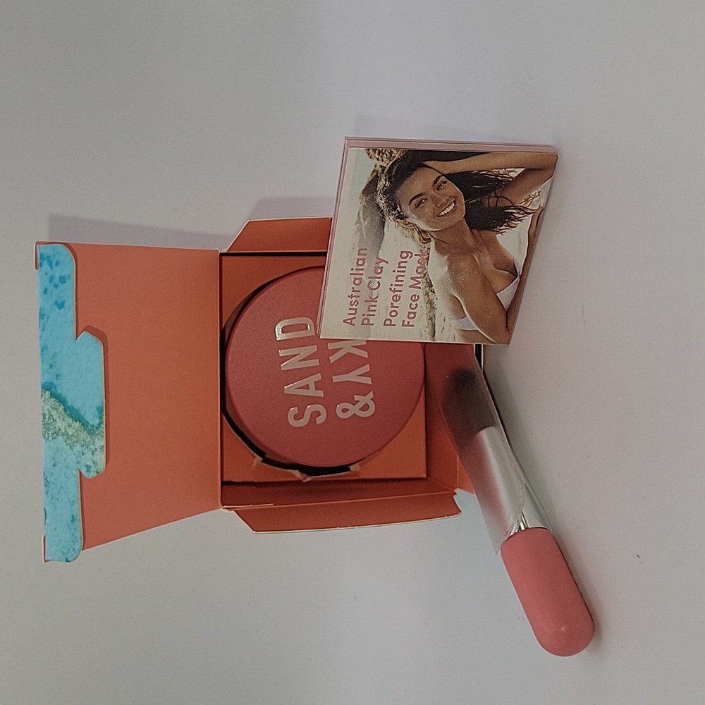 Sand& Sky Perfect Skin Bundle. Australian Pink Clay Face Mask Set NEW - Picture 10 of 16